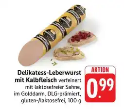 Edeka Delikatess-Leberwurst mit Kalbfleisch Angebot