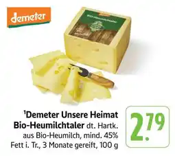 Edeka Demeter Unsere Heimat Bio-Heumilchtaler Angebot