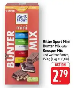 Edeka Ritter Sport Mini Bunter Mix Angebot