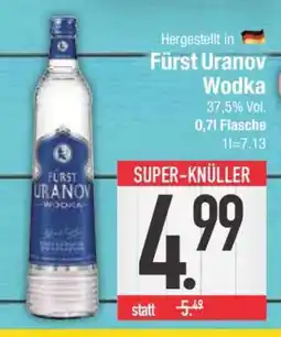 Edeka Fürst Uranov Wodka Angebot