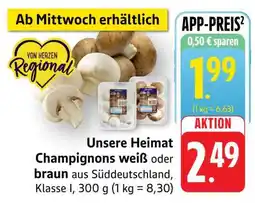 Edeka Unsere Heimat Champignons Angebot