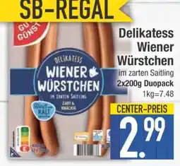 Edeka Delikatess Wiener Würstchen Angebot