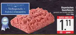 Edeka Bayerisches Hackfleisch Angebot