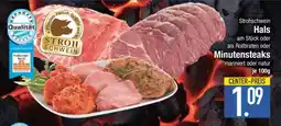 Edeka Strohschwein Hals Angebot