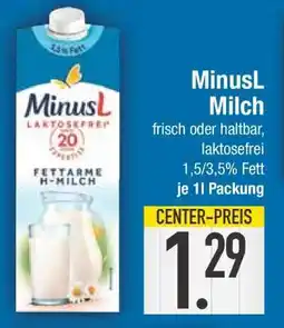 Edeka MinusL Milch Angebot