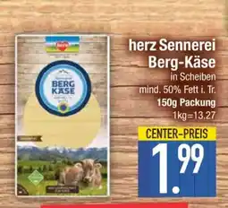 Edeka herz Sennerei Berg-Käse Angebot
