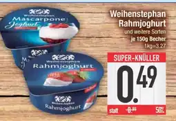 Edeka WEIHENSTEPHAN Rahmjoghurt Angebot