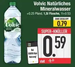 Edeka Volvic Natürliches Mineralwasser Angebot