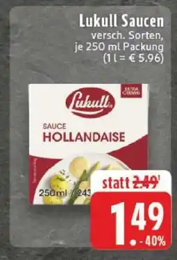 Edeka Lukull Saucen Angebot