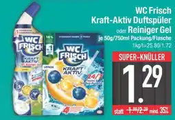Edeka WC Frisch Kraft-Aktiv Duftspüler oder Reiniger Gel Angebot