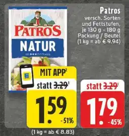 Edeka PATROS Natur Angebot
