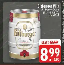 Edeka Bitburger Pils Angebot