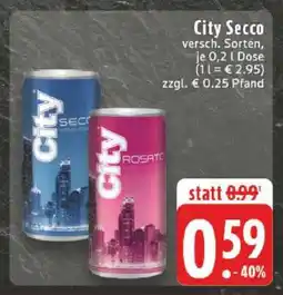 Edeka City Secco Angebot