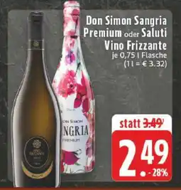 Edeka Don Simon Sangria Premium oder Saluti Vino Frizzante Angebot