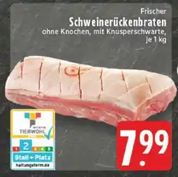 Edeka Frischer Schweinerückenbraten Angebot
