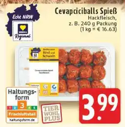 Edeka Cevapciciballs Spieß Angebot