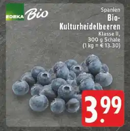 Edeka Spanien Bio-Kulturheidelbeeren Angebot