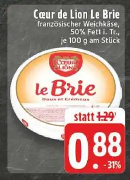 Edeka Cœur de Lion Le Brie Angebot