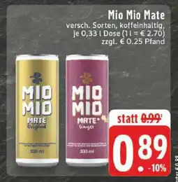 Edeka Mio Mio Mate Angebot