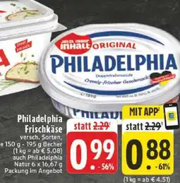 Edeka Philadelphia Frischkäse Angebot