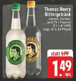 Edeka THOMAS HENRY Bittergetränk Angebot