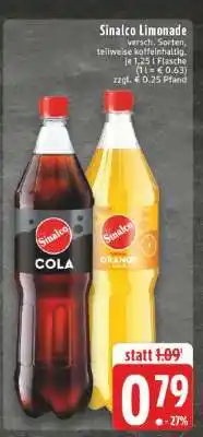 Edeka Sinalco Limonade Angebot