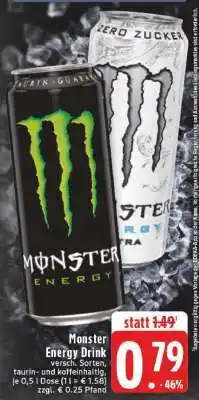 Edeka Monster energy drink Angebot
