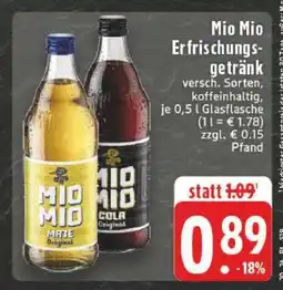 Edeka Mio Mio Erfrischungsgetränk Angebot