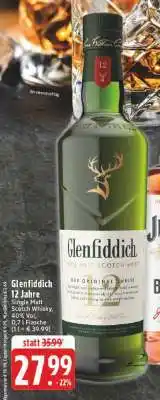 Edeka Glenfiddich 12 Jahre Angebot