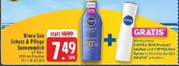 Edeka Nivea Sun Schutz & Pflege Sonnenmilch Angebot