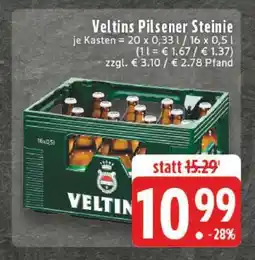 Edeka Veltins Pilsener Steinie Angebot