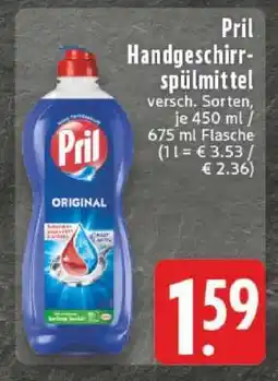 Edeka Pril Handgeschirrspülmittel Angebot