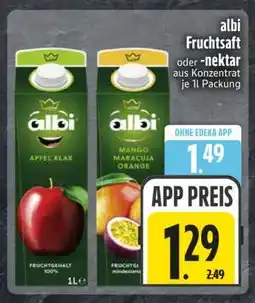 Edeka albi Fruchtsaft oder -nektar Angebot