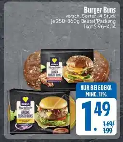 Edeka Burger Buns Angebot
