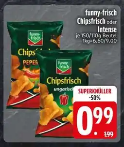Edeka funny-frisch Chipsfrisch oder Intense Angebot