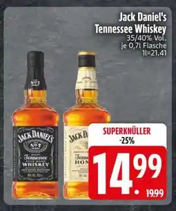Edeka Jack Daniel’s Tennessee Whiskey Angebot