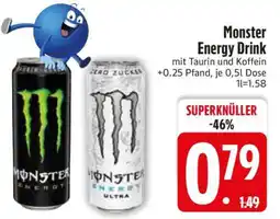 Edeka Monster energy drink Angebot