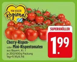 Edeka Cherry-Rispen- oder Mini-Rispentomaten Angebot