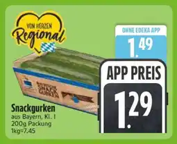 Edeka Snackgurken Angebot