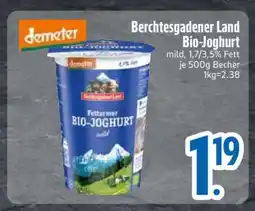 Edeka Berchtesgadener Land Bio-Joghurt Angebot