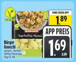 Edeka Bürger Gnocchi Angebot