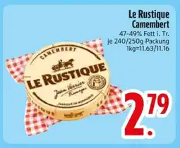 Edeka Le Rustique Camembert Angebot