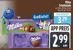 Edeka MILKA Schokolade Angebot