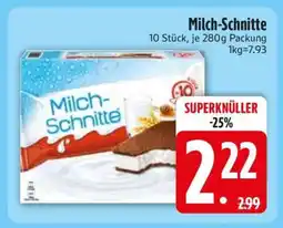 Edeka MILCH-SCHNITTE Angebot