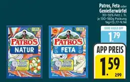 Edeka Patros, Feta oder Genießerwürfel Angebot