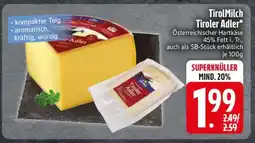 Edeka TirolMilch Tiroler Adler Angebot