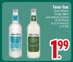 Edeka Fever-Tree Tonic Water, Ginger Beer und weitere Sorten Angebot