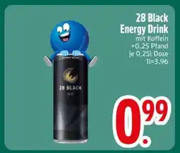 Edeka 28 BLACK Energy Drink Angebot