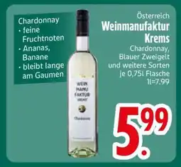 Edeka Österreich Weinmanufaktur Krems Chardonnay Angebot