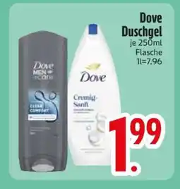 Edeka Dove Duschgel Angebot